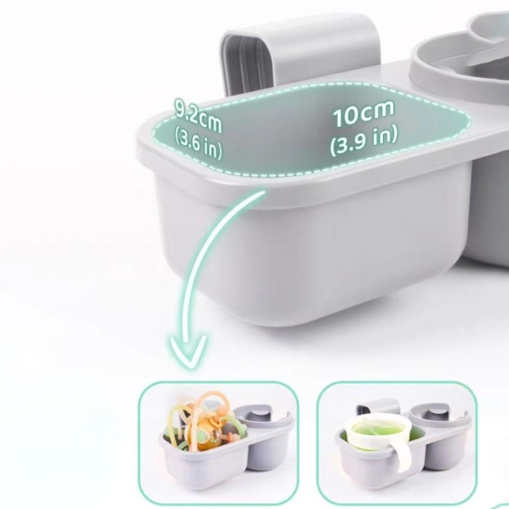 Water Cup Multifunctional Cup Holder Coffee Holder Bottle Holder Practical Snack Box Baby Stroller