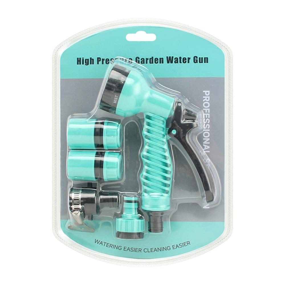 Car Wash Tool Sprinkler Garden Nozzle Set Household 7 Functions Bubble Watering Water