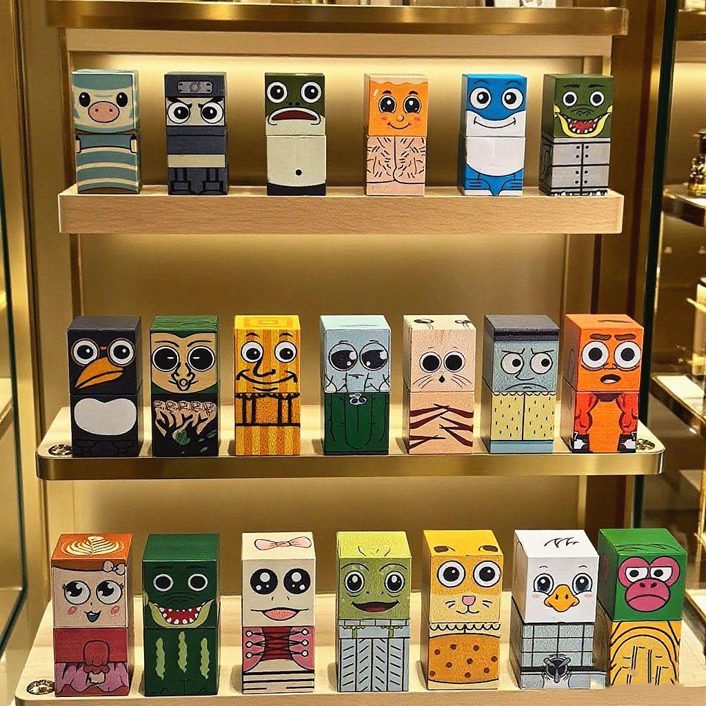 3D Magnetic Puzzle Blocks: Mountain & Sea Classics for Ages 3-6