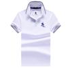 STORN Maglietta Polo Uomo Nuova Alta Qualità Cotone Manica Corta Uomo Colore Unito Ricamo Polo Casual