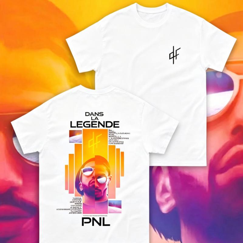 

2026 Unisex Le Monde Chico TShirt PNL Album French Rapper Graphic Print Shirt Unisex Hip Hop Fashion Short Sleeve Tee Shirt Streetwear S