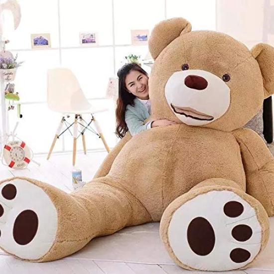 IKASA Plush Extra Large Teddy Cute Large Bear Stuffed Bear Sewing Bear Body Fluffy Body Big Size Toy, Bear, Bear, Bear, Animal, Toy, Wrap, Pillow,
