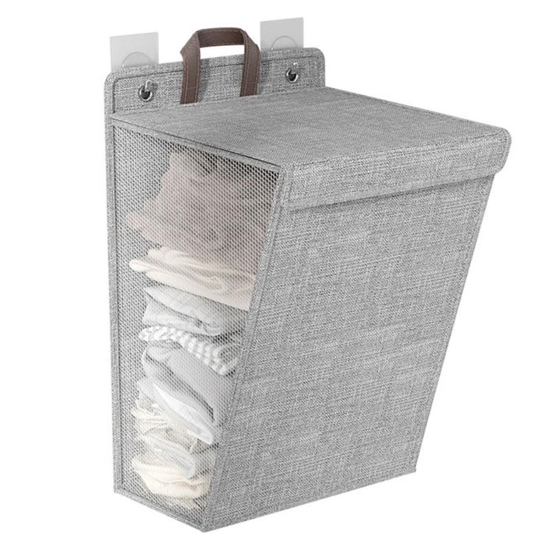 

Practical Cloth Storage Bag Convenient and Soft Hangings Storage Hampers Handy Container for Bedroom and Laundry Room M