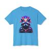 Colorful Raccoon Graphic Tee, Artistic Cotton Unisex T-Shirt, Unique Gift