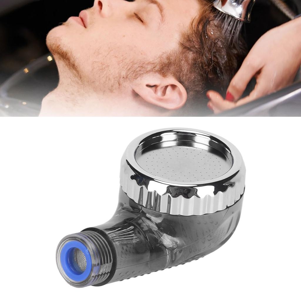 Plastic Shower Head Stainless Steel Filter Nozzle Pressure Boost Shower Head for Shampoo Chair Bed