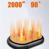 Premium-For Car Supplies USB Solar Air Freshener Negative Generator With Three-Layer Filter For Car Interior Use Black