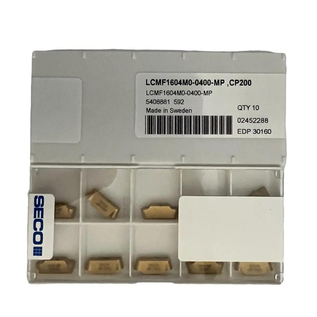 Seco / LCMF1604M0-0400-MP CP200 /Original Genuine CNC Alloy Blade 10 PCS