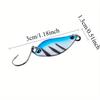 12PCS Spinner Trout Bait Metal Spoon Fishing Lure Jig Hook Wobbler Casting Jigging Tackle Accessories