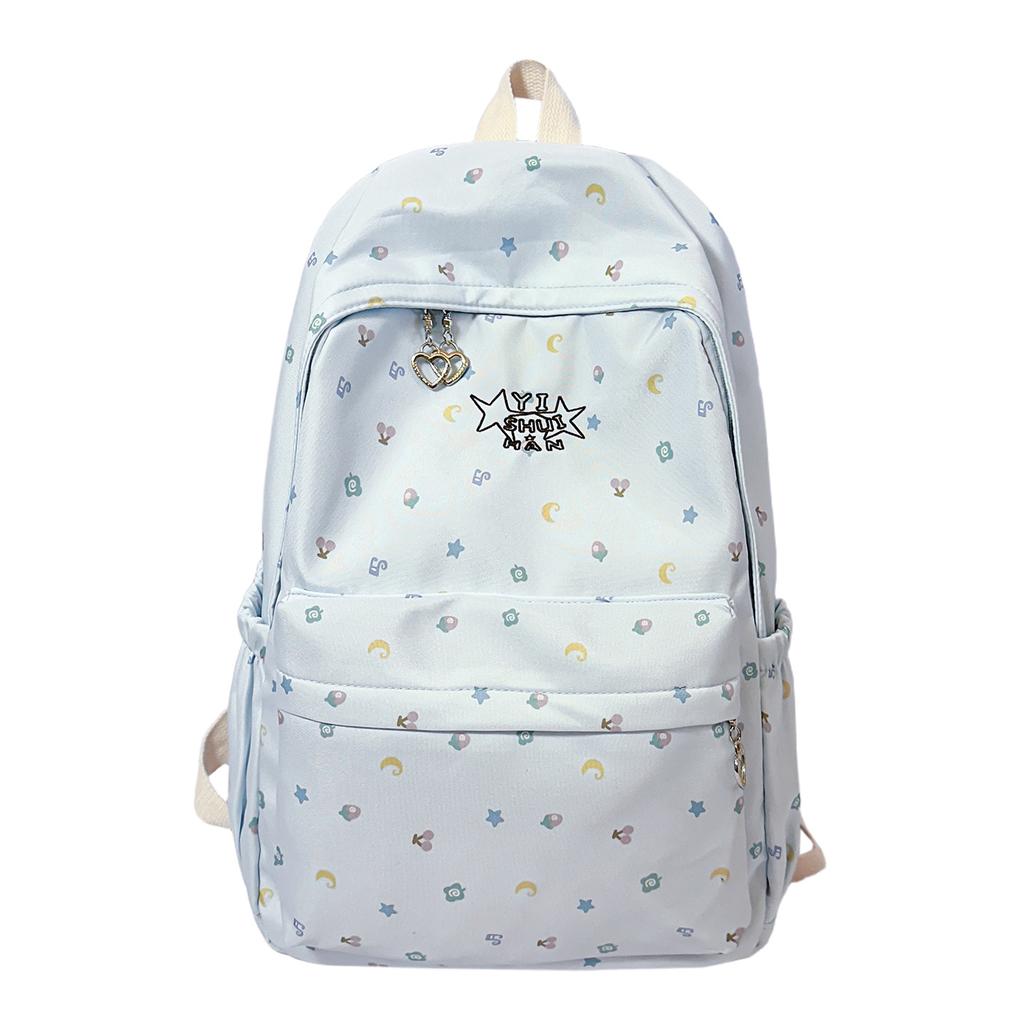 Schoolbag versatile Korean high-value sweet schoolbag for primary and secondary school students Girls heart backpack lightweight backpack for women