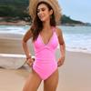 New European and American Beauty Back One-piece Swimsuit Women