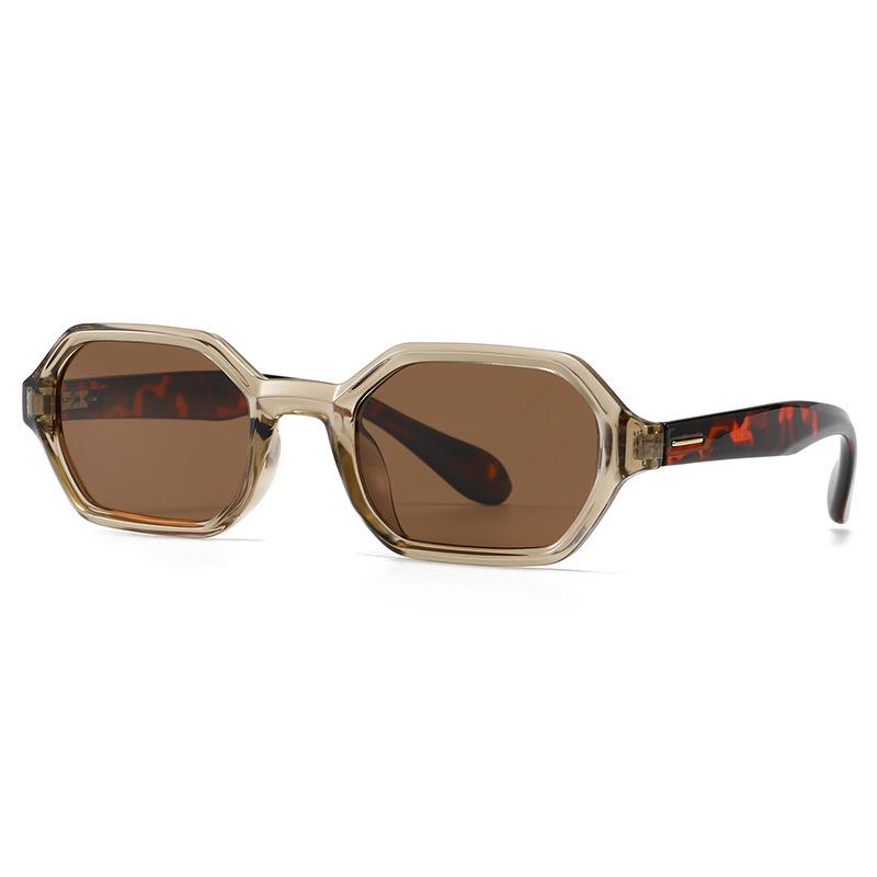 New Polarized Sunglasses Men's and Women's Polygon Sunglasses Anti-UV Sunglasses