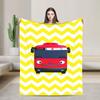 Tayo The Little Bus Blankets Super Soft Fleece Cozy Gift Throw Blankets Quilt