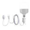 Lâmpada LED E27 com Cabo de 5m com Plugue & Interruptor