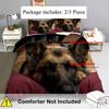 Shepherd Dog 3d Printed Bedding Set Cute Animal Style luxury Duvet Cover Soft Comfortable Home Textile Polyester Quilt Cover Set