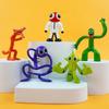 Friends Rainbow Vibrant Pvc Action Figures Set With 8 Playful Blind Styles Box