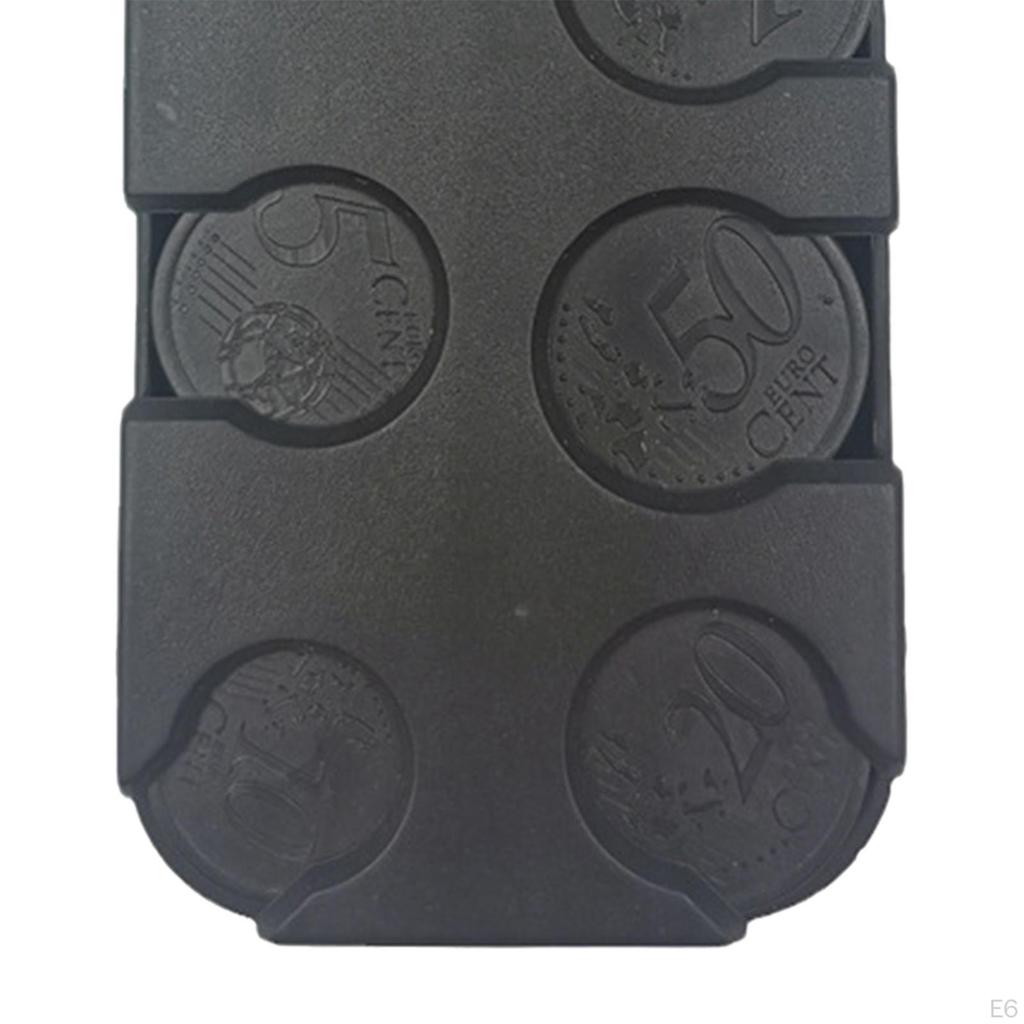 Dispenser Storage Box 1 Cent, 2 5 10 20 50 Cents, Euro And Lidded