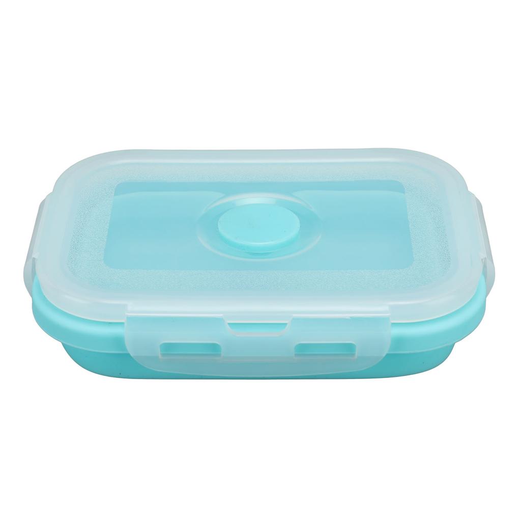 Collapsible Silicone Food Storage Container High Temperature Resistant Microwave Safe Lunch Box