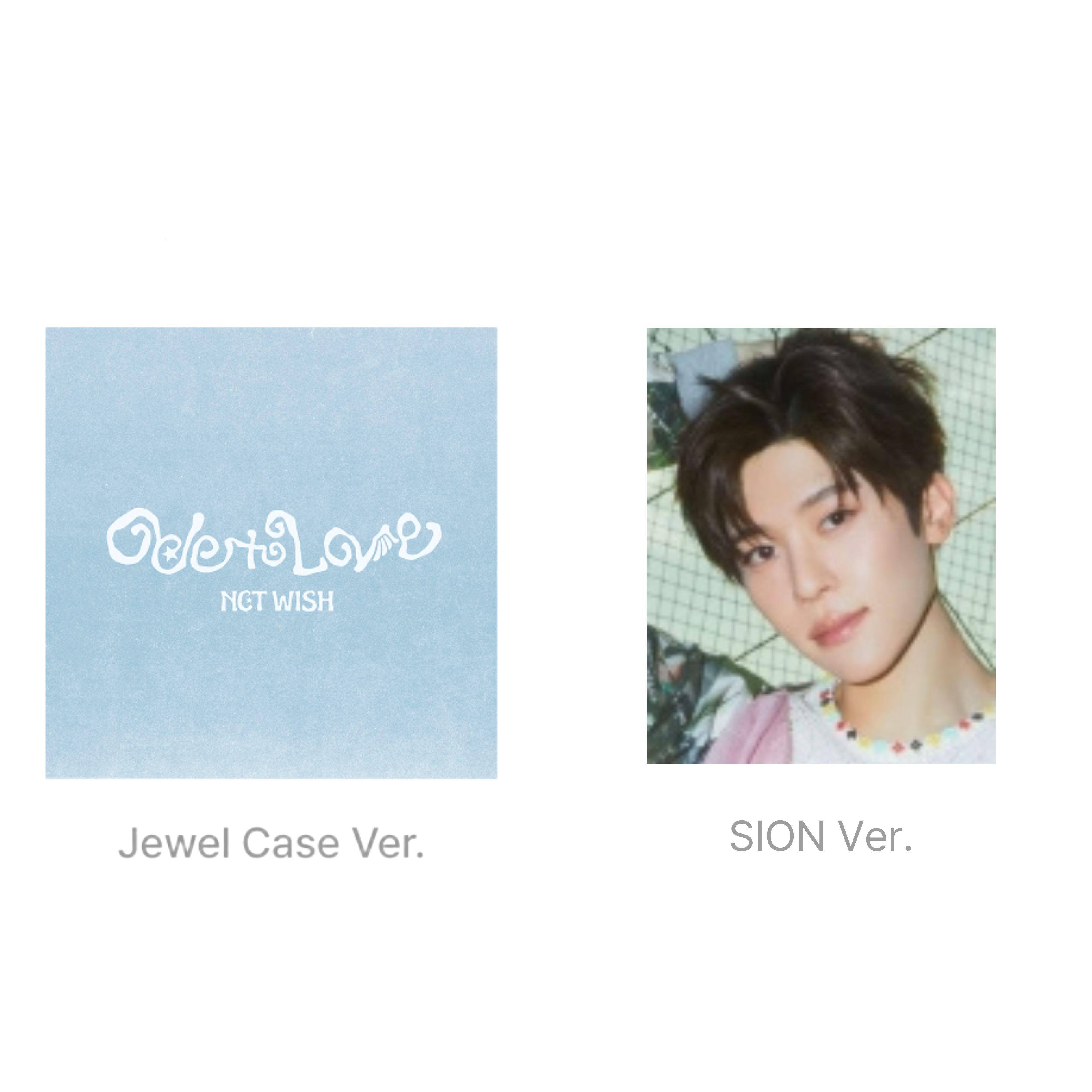 [ПРЕДЗАКАЗ] NCT WISH Первый альбом [Ode to Love] (Все версии) Jewel Case – SION