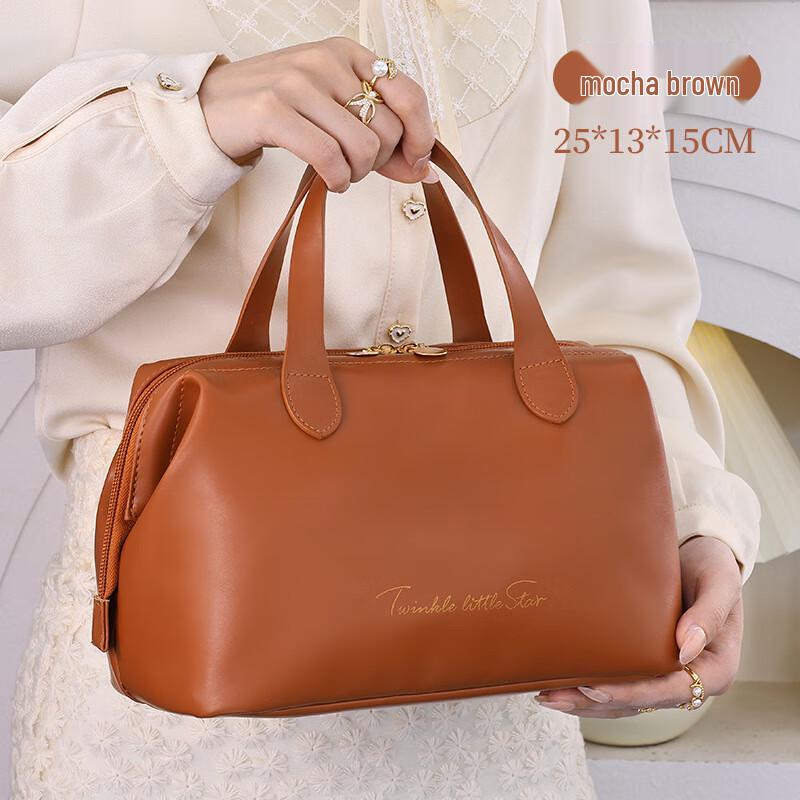 Weipelu Große Französische Lederhandtasche