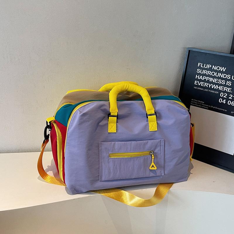 Spicy Girl Style Travel Bag, Washable Large Shoulder Bag, Crossbody for Commuting, Large Capacity Outdoor Handbag, Storage Bag