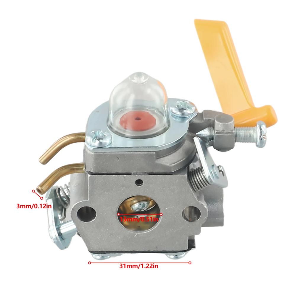 For Homelite 26cc 30cc For Carburettor Fits C1U H60 Series Compatible with Wide Range of Gas Trimmers and Pruners