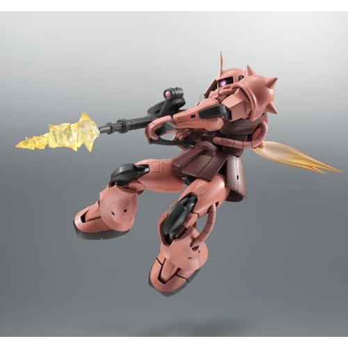 TAMASHII NATIONS ROBOT SPIRITS Mobile Suit Gundam SIDE MS MS-06S Char's Zaku Ver. A.N.I.M.E. (Rerelease Edition) Approx. 125mm PVC & ABS Painted Mova