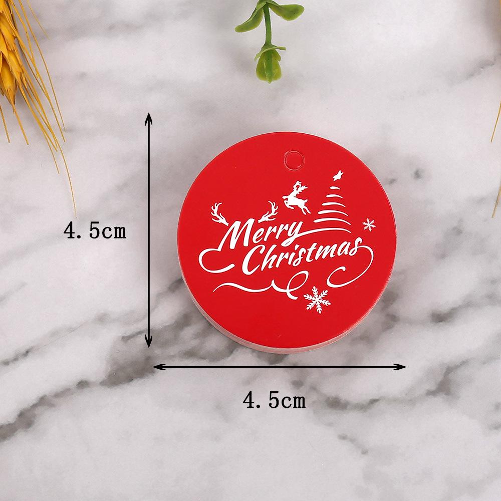 Assorted Christmas Hang Tags: Gift & Decoration Styles Available