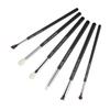 Jessup Black/Silver Professional Makeup Brushes Set Make Up Brush Beauty Tools Kit Eye Shader Liner Natural-synthetic Hair 6pcs