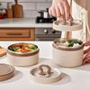 Stainless Steel Insulated Lunch Box Portable Insulated Bucket for Delivering Meals Food-grade Lunch Box Double-layer Lunch Box Bag