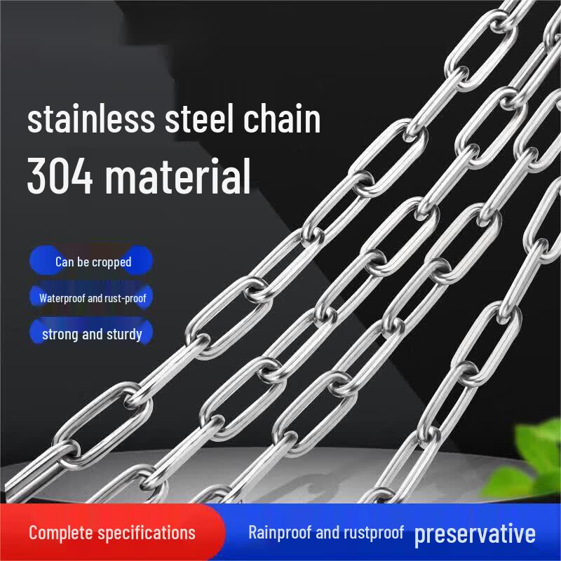 304 Stainless Steel Long Link Chain