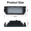 2Pcs LED Auto Anzahl Hintergrundbeleuchtung Lampe Kennzeichen Lichter Birne Canbus Für Hyundai Veloster Terracan Coupe Für Kia Rio picanto Seele