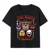 2026 Printed Tshirt for Kids Casual Sports FNAF At Freddys Tshirt Shortsleeve Tshirt for Girls and Boys