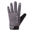 Cycling Gloves All Fingers for Men and Women Breathable Sunscreen Touch Screen Outdoor Frisbee Sports Non Slip Fitness Summer Gloves