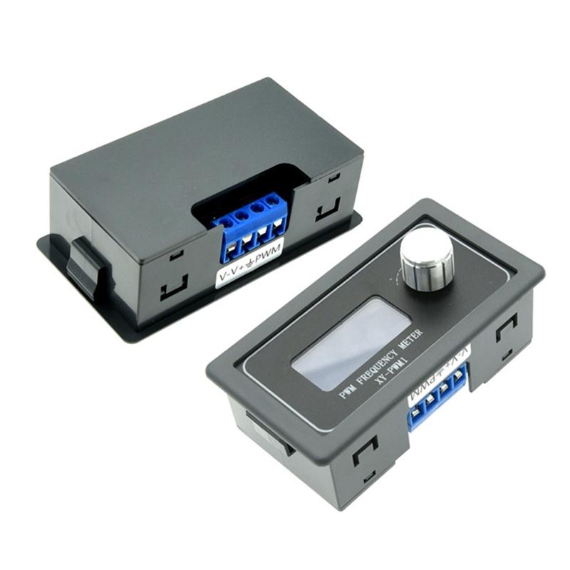 Square Waves Signal Generator Module 1Hz-150KHz with Adjustable Duty Cycle & LCD Screen for Microcontroller Applications