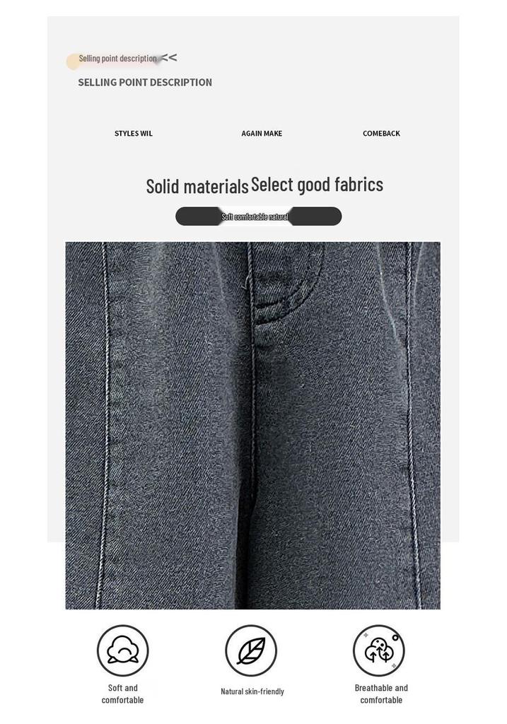 Girls' Summer 2026 Denim Skort for Kids