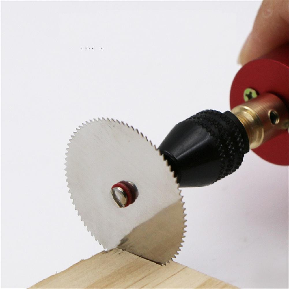 6pcs/setsliced Metal Cutting  Discs With 1 Mandrel For Dremel Rotary Tools 16 18 22 25 32mm Cutting Discs