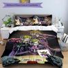 3pcs Joker pattern bedding set duvet cover set includes duvet cover &pillowcases, perfect all season bedroom decoration & gift