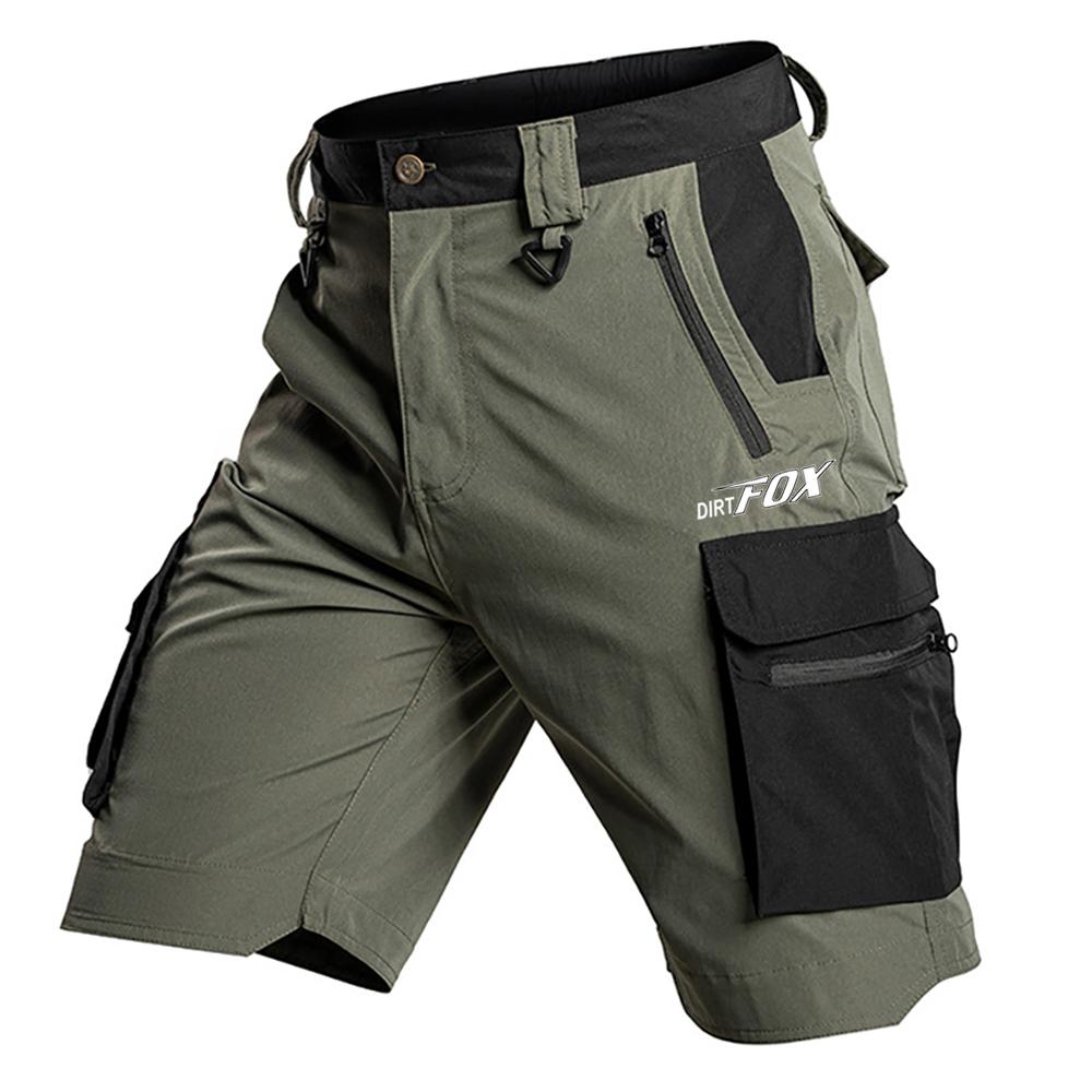 DIRTFOX Fietsbroek Kort Racing Heren Racefiets Mountainbike Korte Broek Pantaloncini Uomo Mtb Fietskleding Motorfiets Cargo Broeken