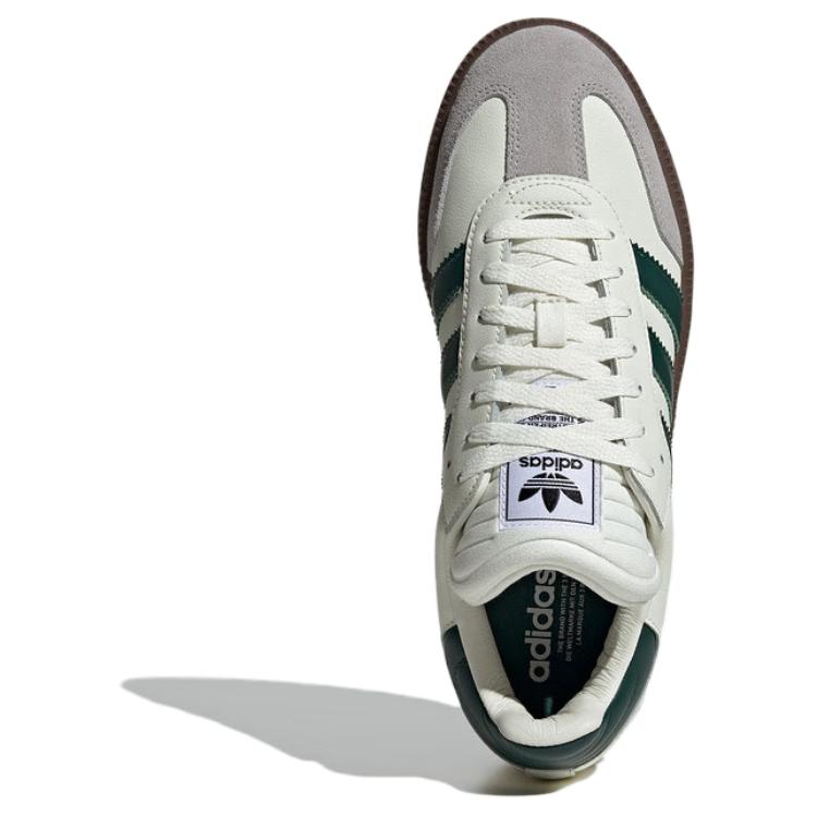 Adidas Samba XLG Ivory Collegiate Green Unisex Sneakers Krem Gummi IE3911