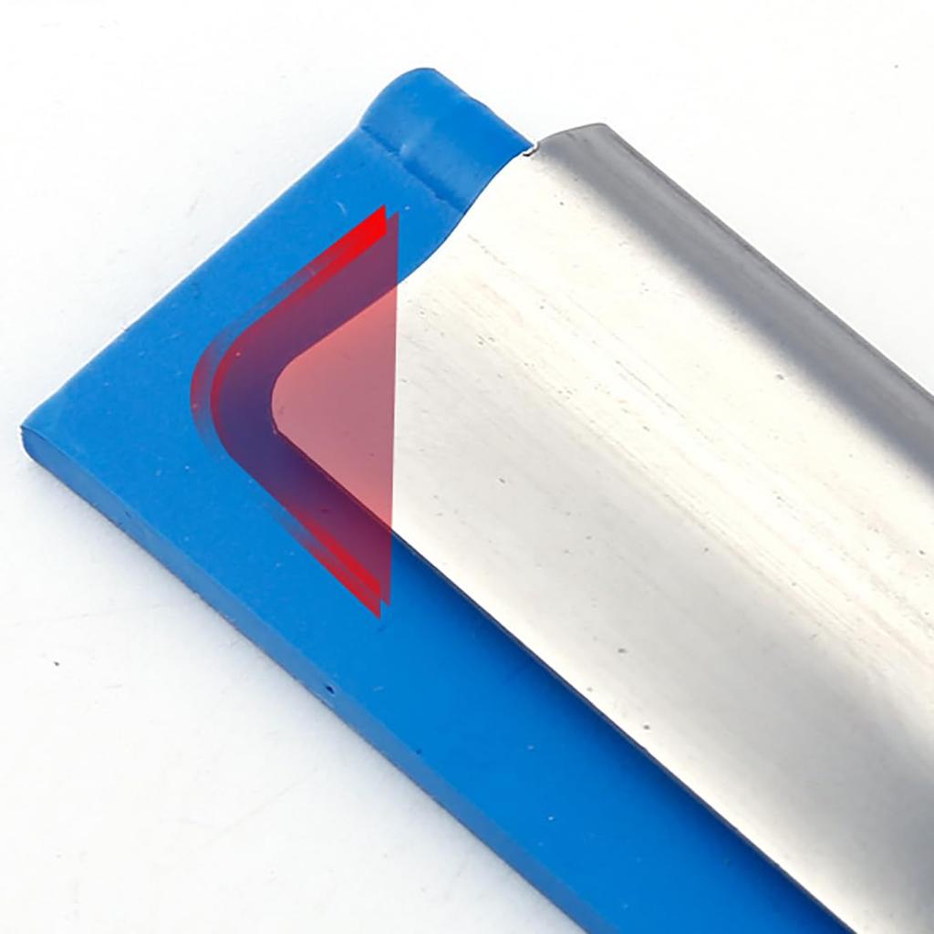 Glasabzieher Glasabzieher Wasserabzieher Gummi Fensterputzer Abzieher Wischbreite 40cm Abzieher für Dusche Passt in Zimmerecken Gummilippe