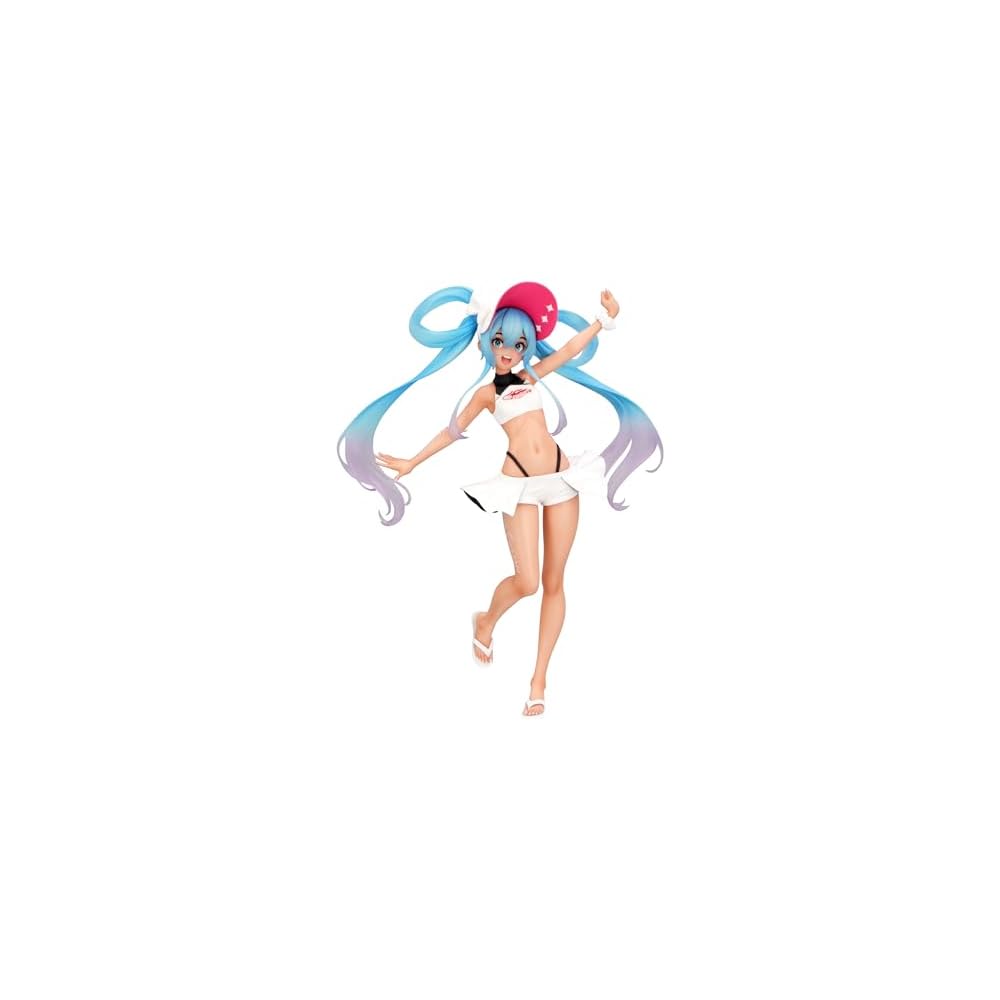 Hatsune Miku Trio-Try-iT Racing Miku 2024 Summer Holiday Figure 15cm
