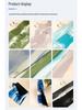 5mm Gradient PU Yoga Mat - Non-slip, Sweat-absorbent, Natural Rubber, Extra Thick