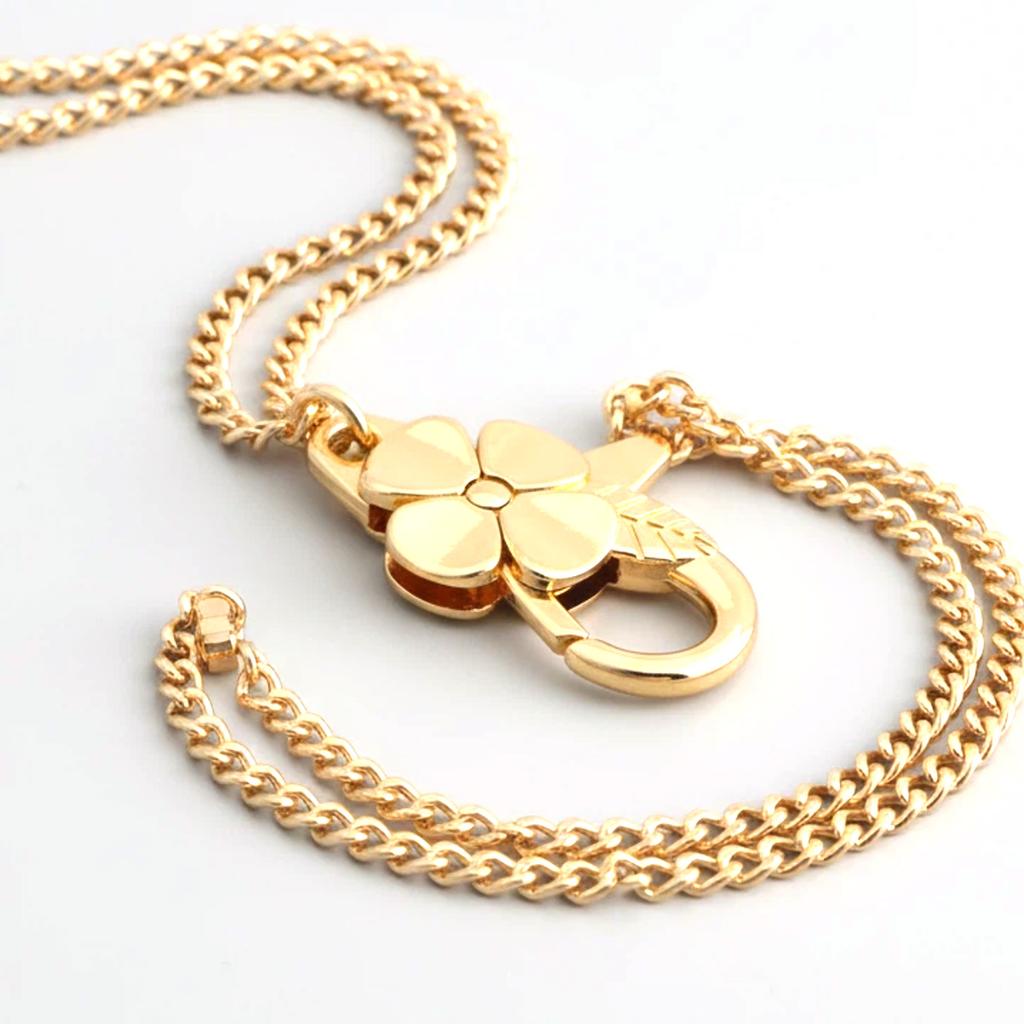 5pcs Flower Spring Clips Trigger Snap Buckle Clasp Keyring Hook Clip for Keychains Bags Purses DIY Purse Hook