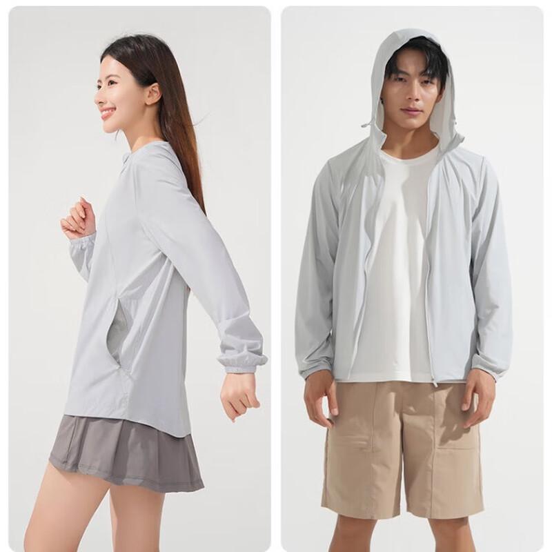 LiLang Outdoor UV-Schutz Kapuzen-Sonnenjacke