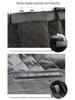 Dog Car Seat Protector: Anti-Dirt, Anti-Bite Travel Cushion for Rear Seat, Large Pets
