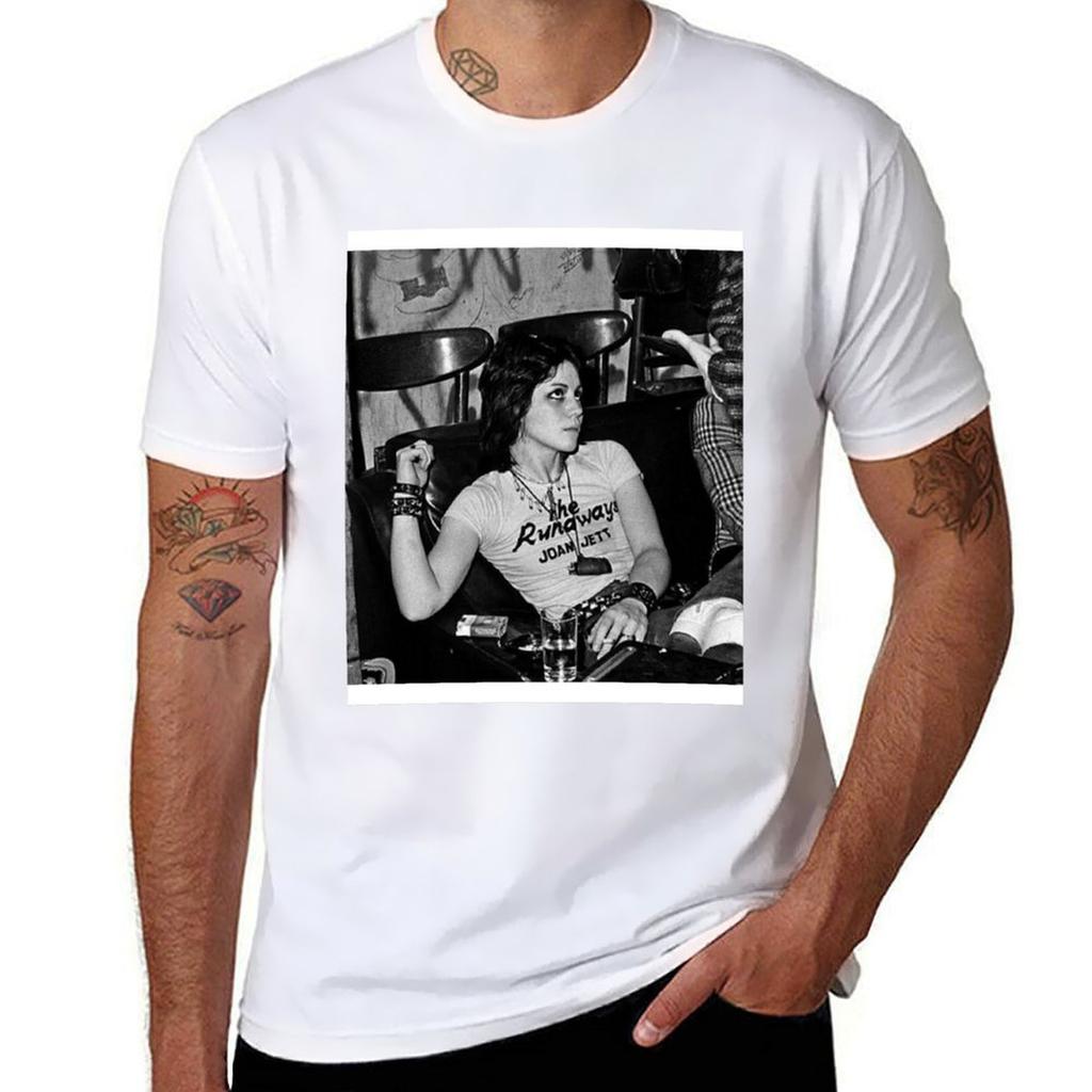 Punk T-ShirtJoan Jett T-Shirt T Shirt Man Luxury T Shirt Man Casual Anime T Shirts for Man T-Shirt