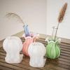 Silicone Vase Mold, Mini Size Flower Pot Mould for Cement Concrete Plaster Resin Casting, for DIY Handmade Craft, Desktop Decor