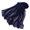 Women's Elegant Pleated Shawl Scarf, Lightweight Breathable Scarf with Beads, Versatile Sunscreen Shawl for Daily/Party