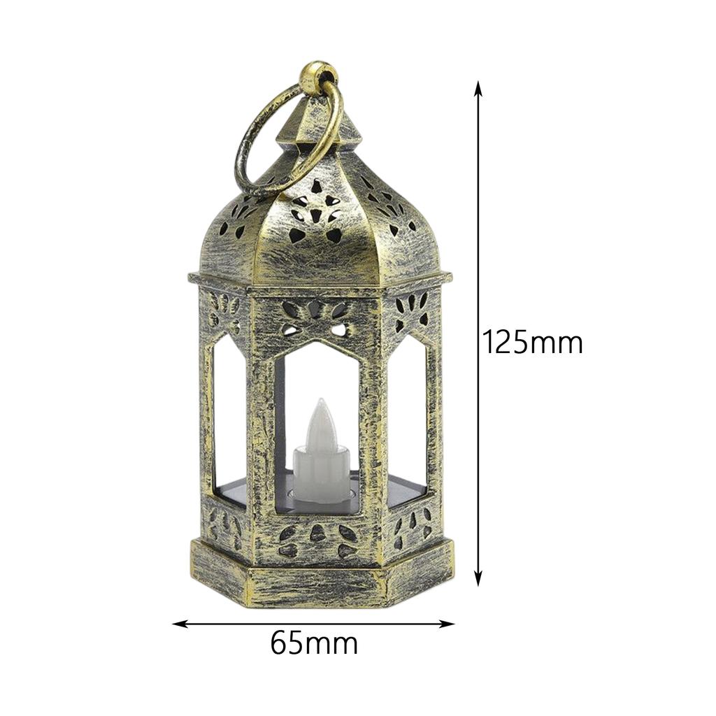 Vintage Moroccan Style Candle Lantern Tealight Candle Holder Indoors Outdoors Events Party Christmas Wedding Decor