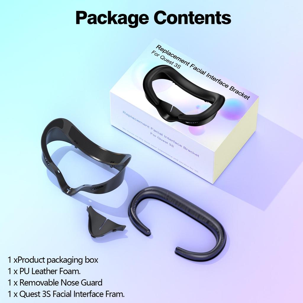 Adjustable Light-Blocking Eye Mask for Meta Quest 3 VR